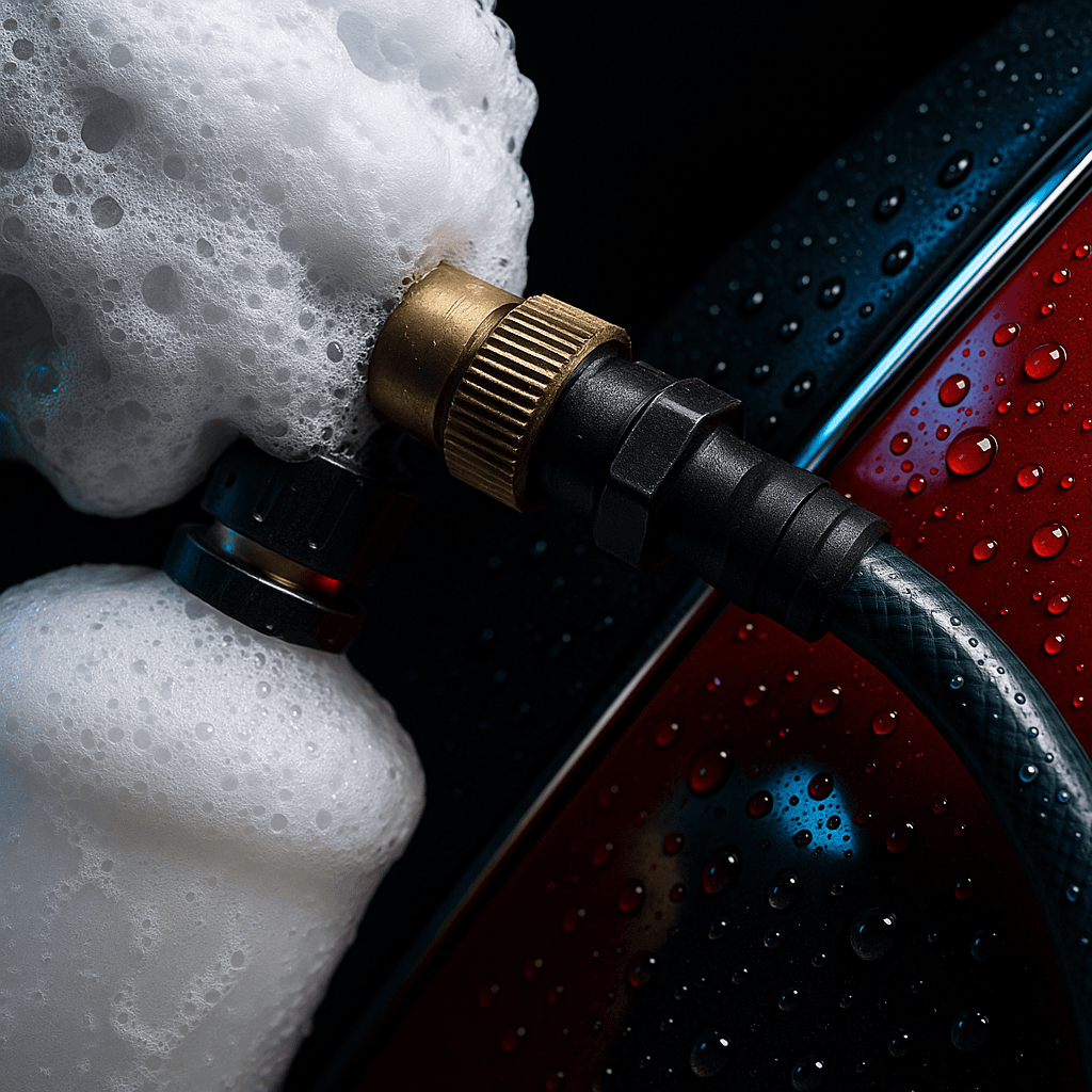 Foam Wash Cannon (hose) detail