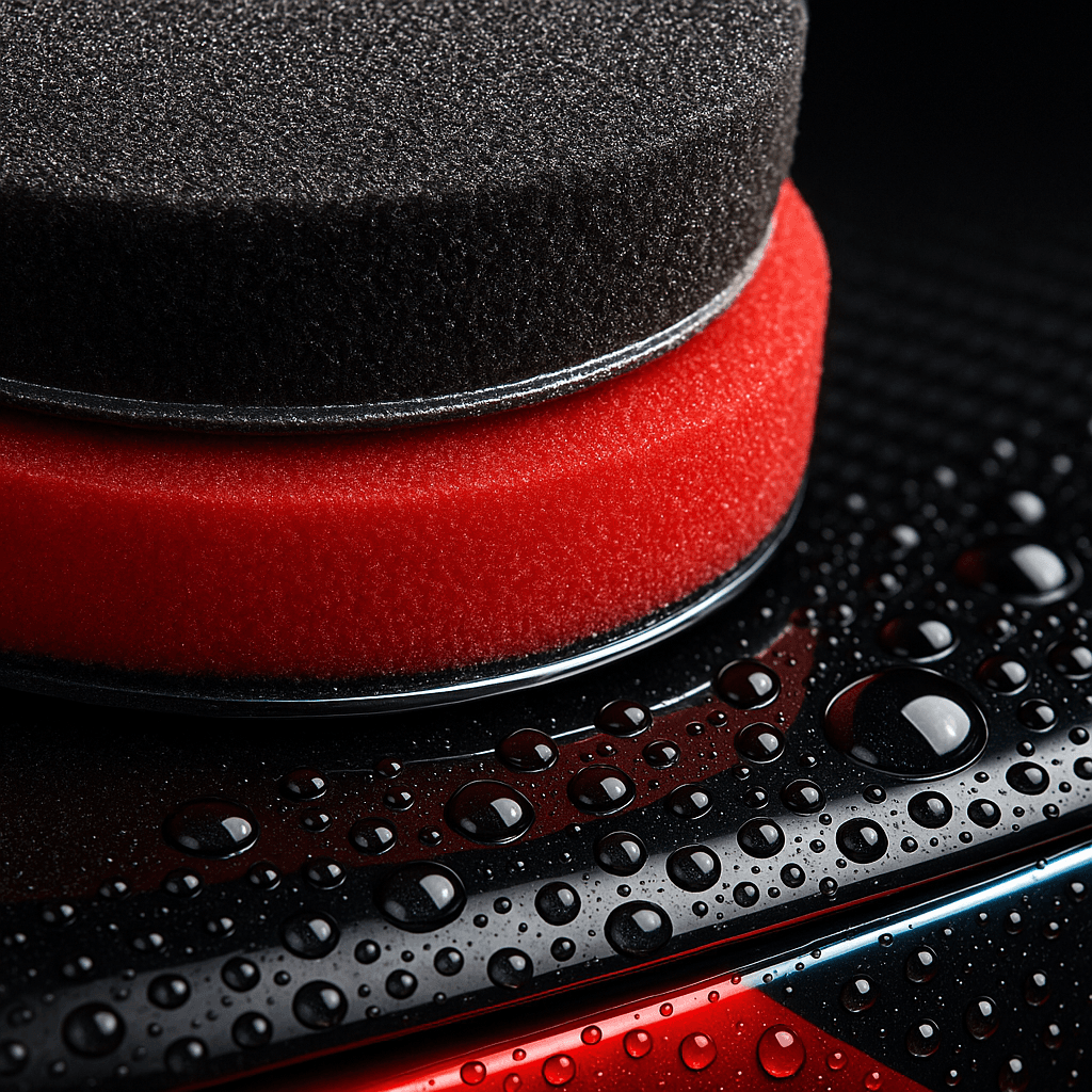 Wax Applicator & Buffing Pads (10) detail